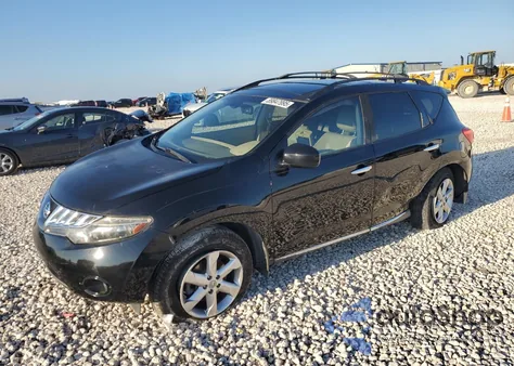 2009 Nissan Murano S z USA, uszkodzony, nr VIN JN8AZ18U59W019889